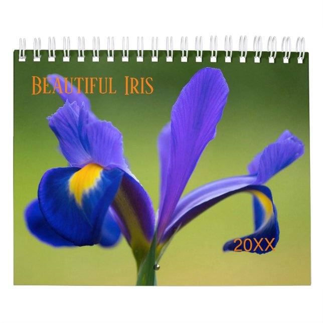 Hermoso calendario fotográfico de Iris (Tapa)
