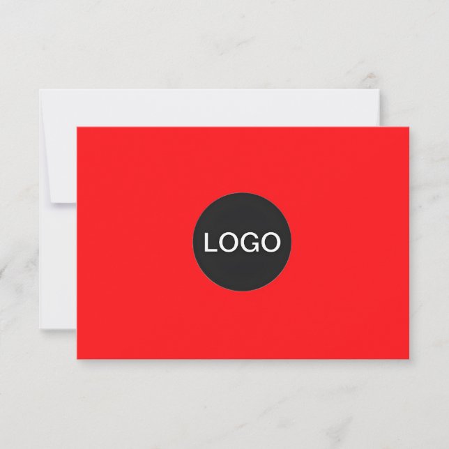 Hermoso certificado de regalo rojo (logotipo de ma (Anverso)