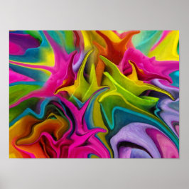 Hermoso Chakra Balance Poster de arte Reiki