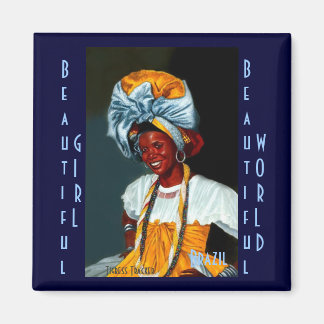 Hermoso Chica, bello imán mundial