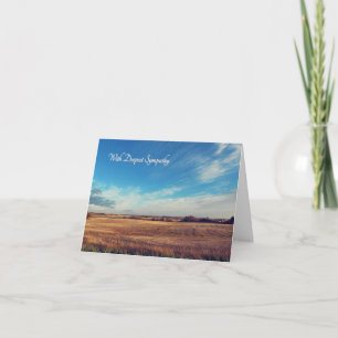 Hermoso cielo - Tarjeta de simpatía más profunda