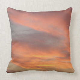 Hermoso Cojín decorativo de algodón Sunset