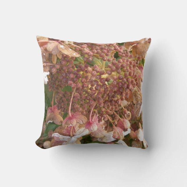 Hermoso Cojín decorativo de flores (Anverso)