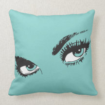 Hermoso Cojín decorativo de ojos