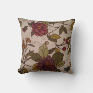 Hermoso Cojín decorativo de textura floral simulad