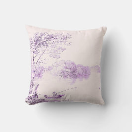 Hermoso Cojín decorativo del río Illinois