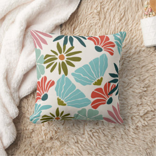 Hermoso Cojín decorativo floral moderno