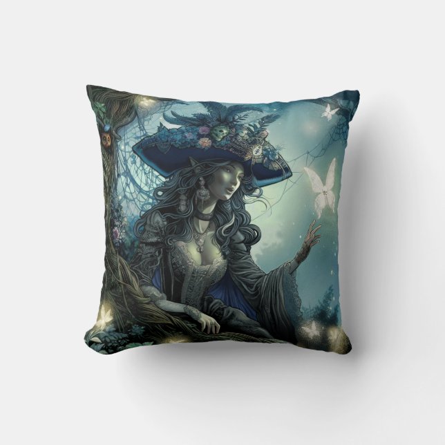 Hermoso Cojín decorativo Pirata Fairy (Anverso)