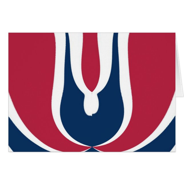 Hermoso color rojo, blanco, azul textura Resumen (Anverso (Horizontal))