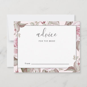 Hermoso consejo de rosas rosadas para la novia