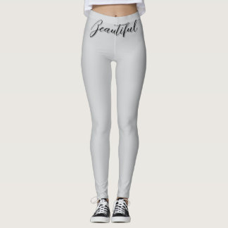 "Hermoso" Diseño de Leggings de Arte