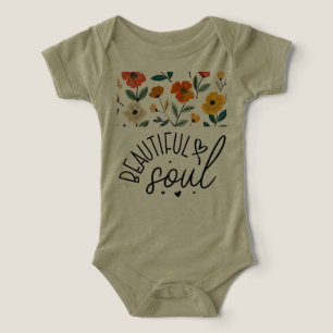 Hermoso diseño gráfico Soul Floral Inspirador
