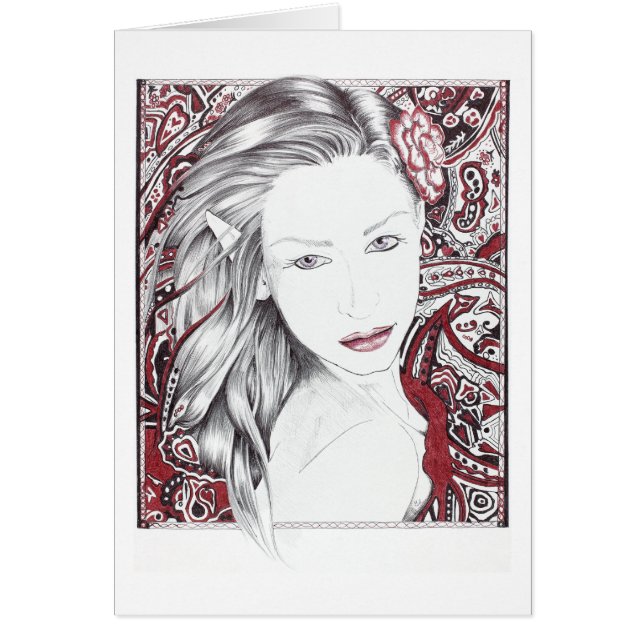 Hermoso Elfo Female Paisley (Frente)