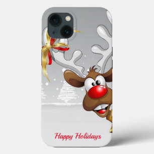 Hermoso, encantador, Funda de renos de Navidades r