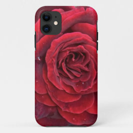 Hermoso funda de iphone 11 rosa rojo