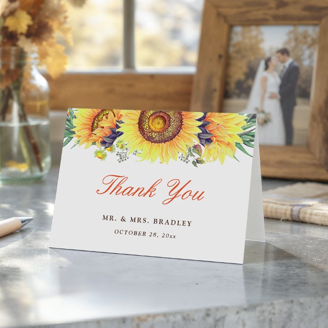 Hermoso Girasol Elegante Agradecimiento Estacional (Subido por el creador)