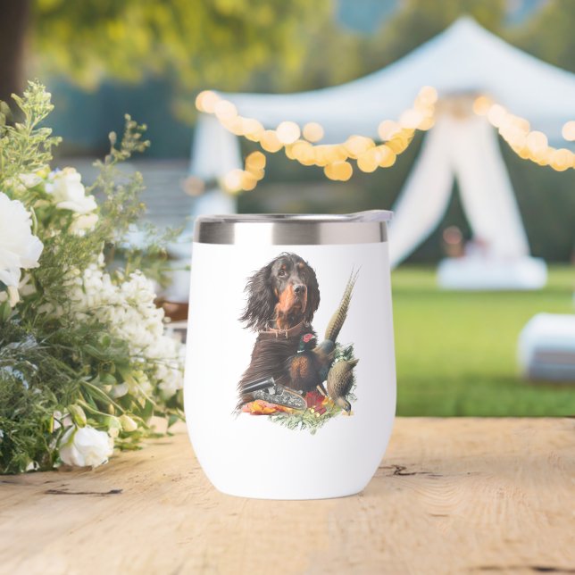 Hermoso Gordon Setter, Arte (Boda)