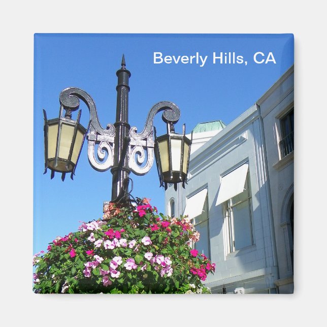 ¡Hermoso imán de Beverly Hills! (Frente)