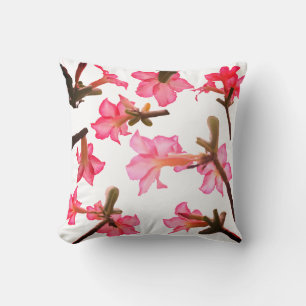 Hermoso Kudu Lily Flores Cojín decorativo Cushion