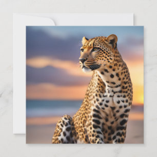 Hermoso leopardo