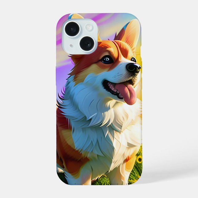Hermoso lindo cachorro de perro Corgi 2 (Reverso )