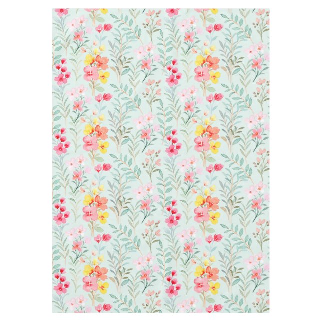 Hermoso mantel floral (Anverso)