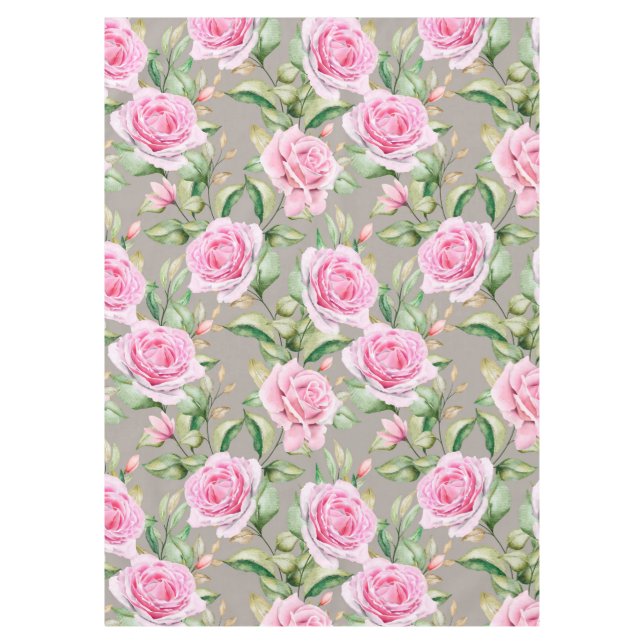 Hermoso mantel floral (Anverso)