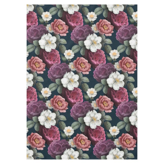 Hermoso mantel floral (Anverso)