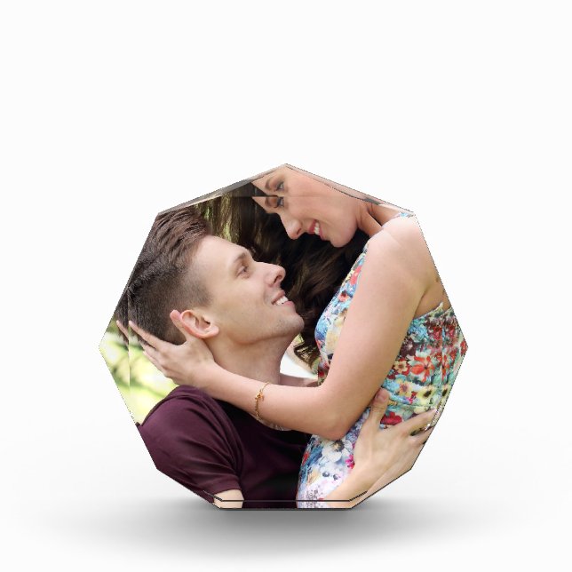 Hermoso marco de imagen acrílico de regalo de foto (Anverso)