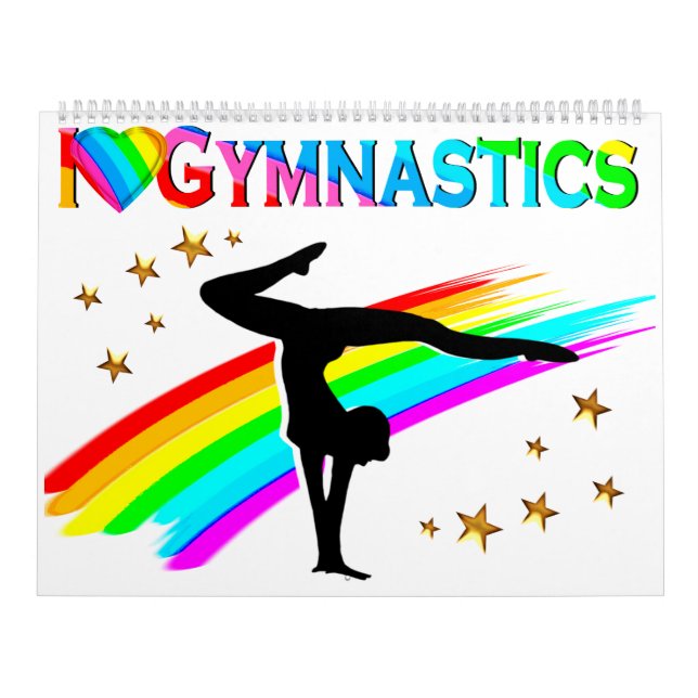 HERMOSO ME ENCANTA EL CALENDARIO GIMNASTICO (Tapa)