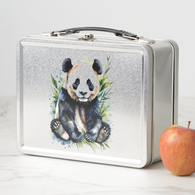 Hermoso Oso Panda de Acuarela (In situ)