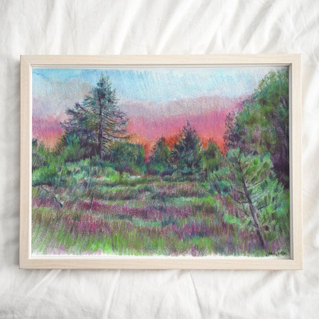 Hermoso paisaje Arte Árboles Arte Imprimir (Subido por el creador)