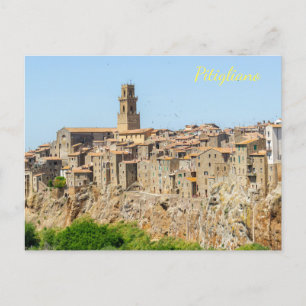 Hermoso paisaje de Pitigliano, postal de Toscana