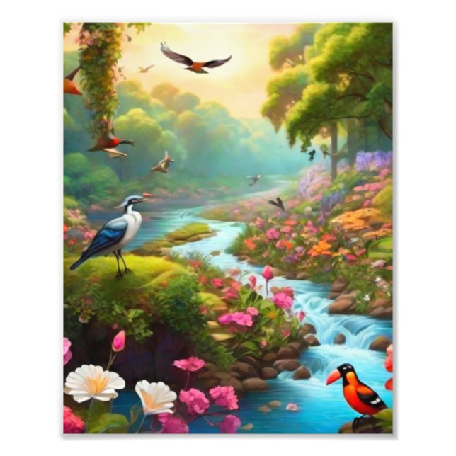 Hermoso paisaje Foto Ampliación (Frente)