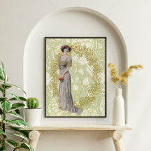 Hermoso papel de tejidos de color Chica y flores