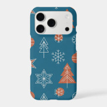 Hermoso patrón de Navidad con adornos