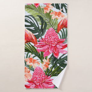 Hermoso patrón de verano floral sin fisuras