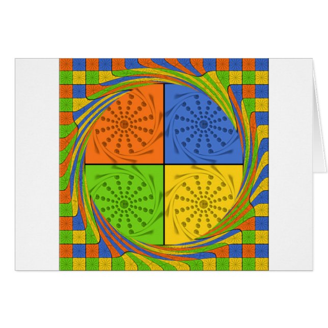 Hermoso patrón egipcio audaz: un diseño deslumbran (Anverso (Horizontal))