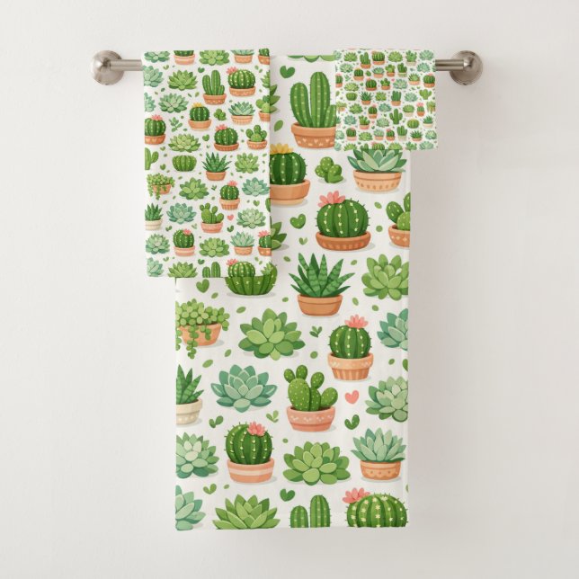 Hermoso patrón sin fisuras de plantas suculentas (In situ)