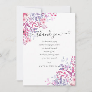 Hermoso poema de agradecimiento para baby shower f