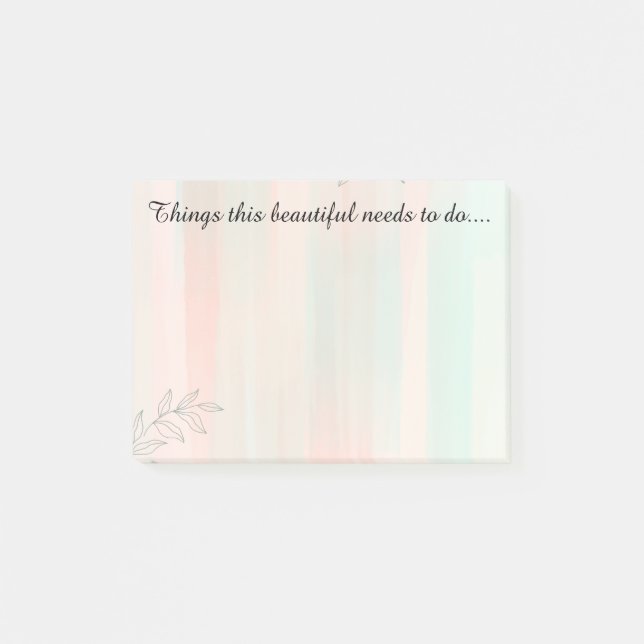 Hermoso post que nota (Anverso)