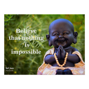 Hermoso poster Inspirador Buda
