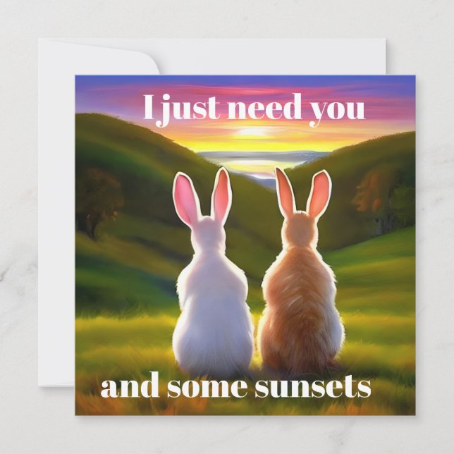 Hermoso Poster Sunset (Anverso)