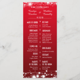 Hermoso programa de Bodas Rojas de Estrellas Lumin