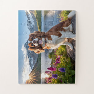 Hermoso Puzzle Cavalier Dog