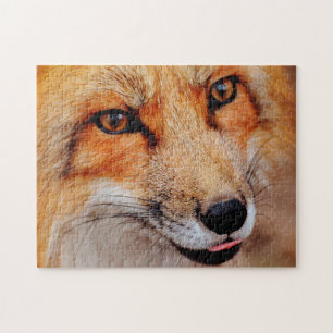 Hermoso Puzzle de Red Fox