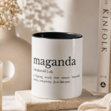 Hermoso regalo de taza filipina de Filipinas