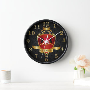 ¡Hermoso Reloj de Muralla Real del Reino de Kolja!
