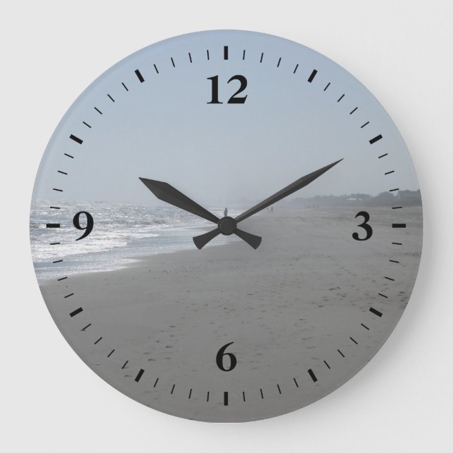 Hermoso reloj de pared de playa (Anverso)