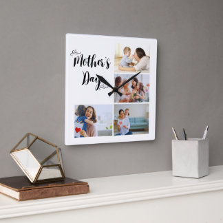 Hermoso reloj de pared de regalo del Día de la Mad